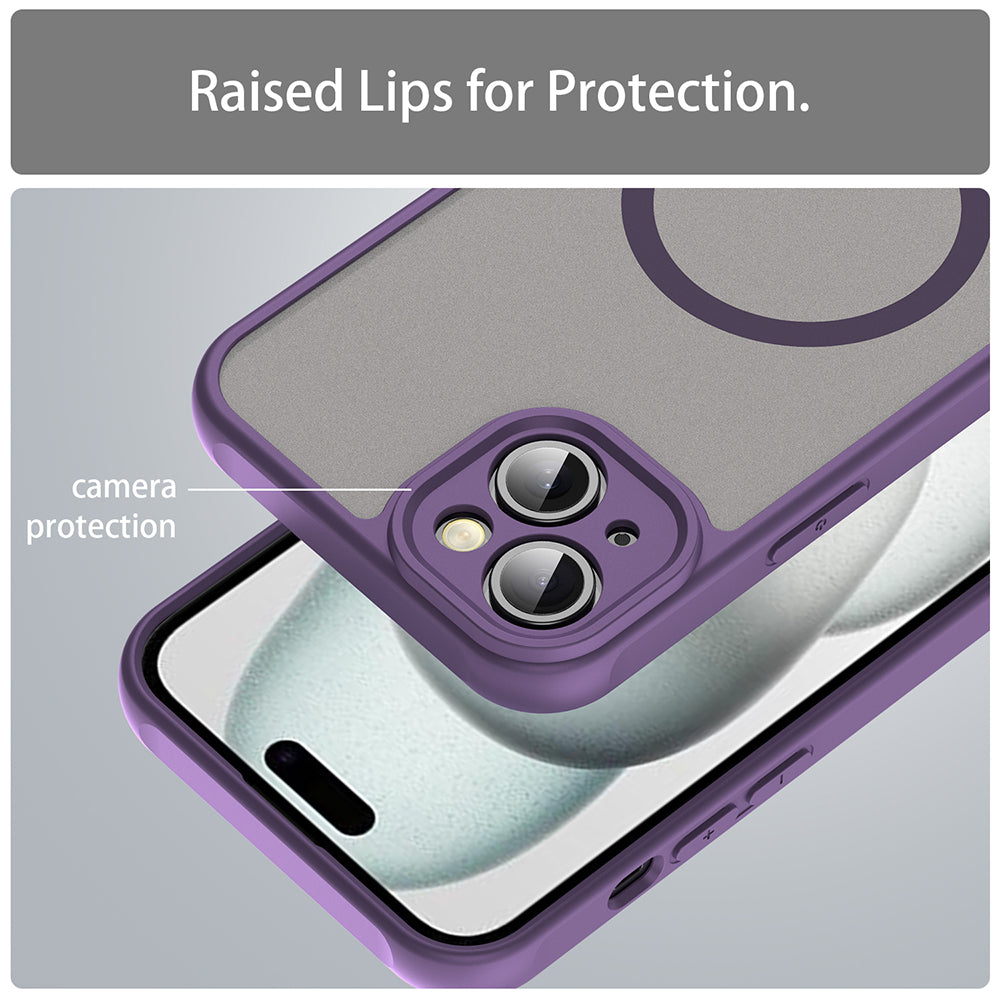 Techsuit - HaloFrost II MagSafe - iPhone 14 Plus - Purple
