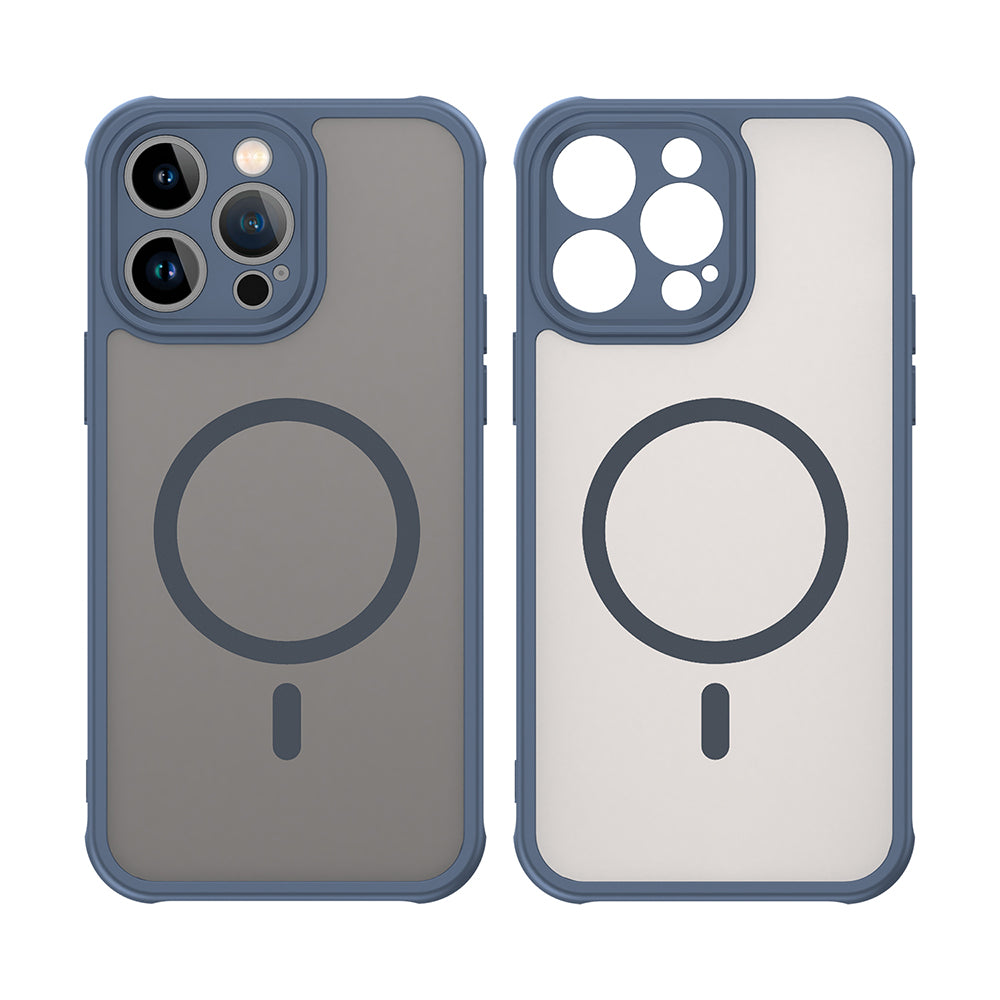 Techsuit - HaloFrost II MagSafe - iPhone 14 Pro Max - Navy Blue