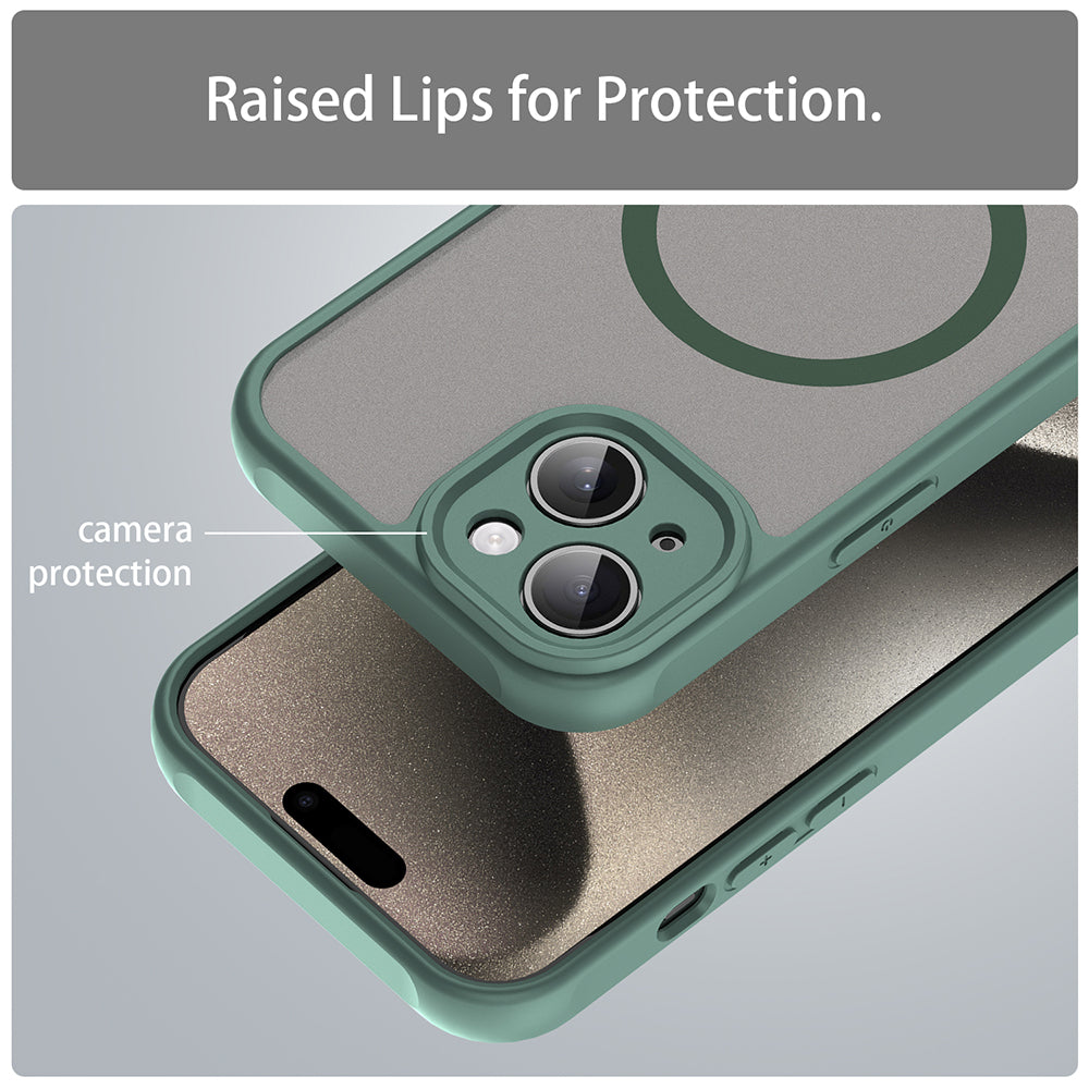 Techsuit - HaloFrost II MagSafe - iPhone 15 - Green