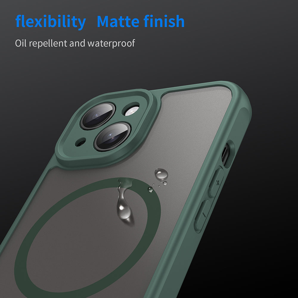 Techsuit - HaloFrost II MagSafe - iPhone 15 - Green