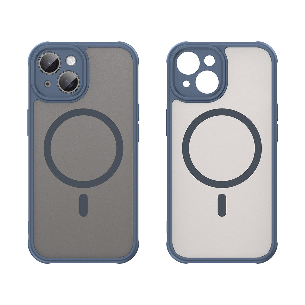 Techsuit - HaloFrost II MagSafe - iPhone 15 - Navy Blue