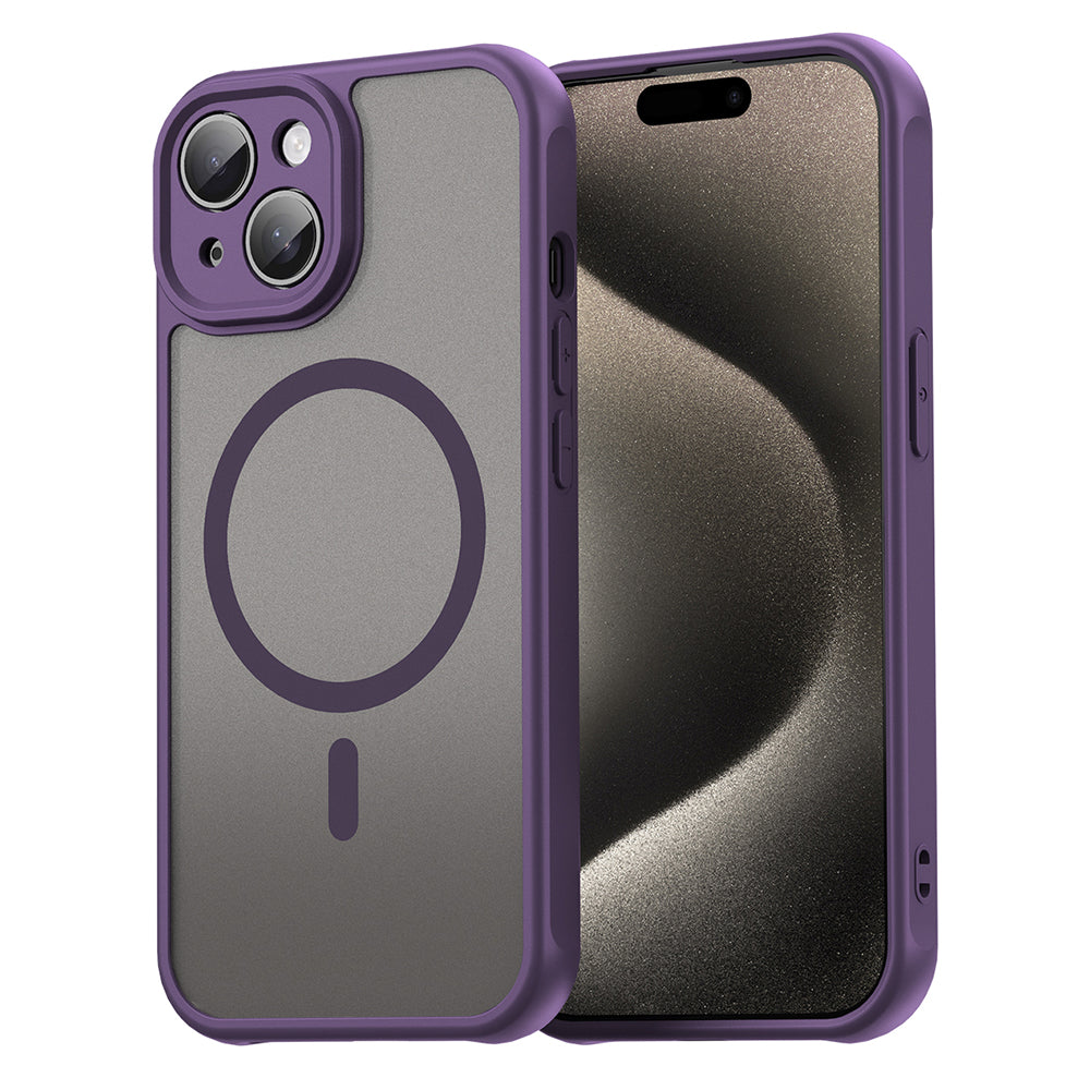 Techsuit - HaloFrost II MagSafe - iPhone 15 - Purple