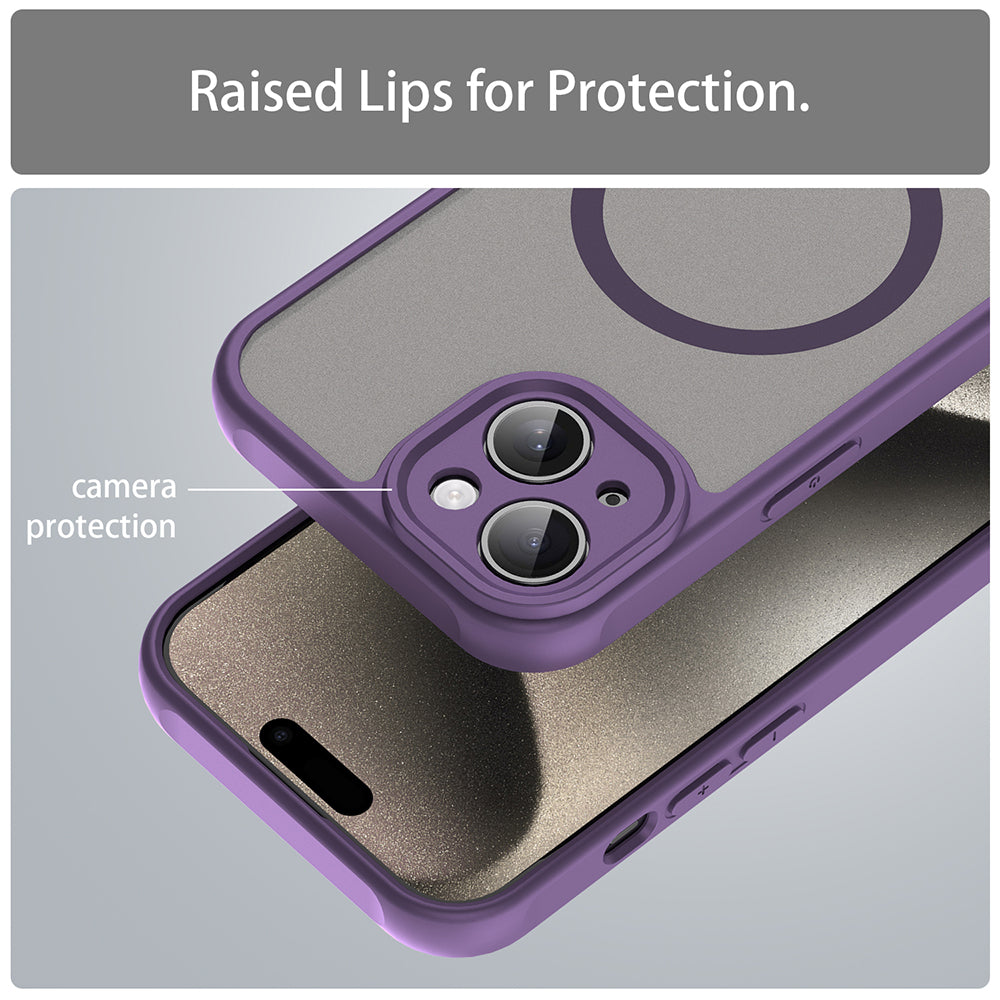 Techsuit - HaloFrost II MagSafe - iPhone 15 - Purple