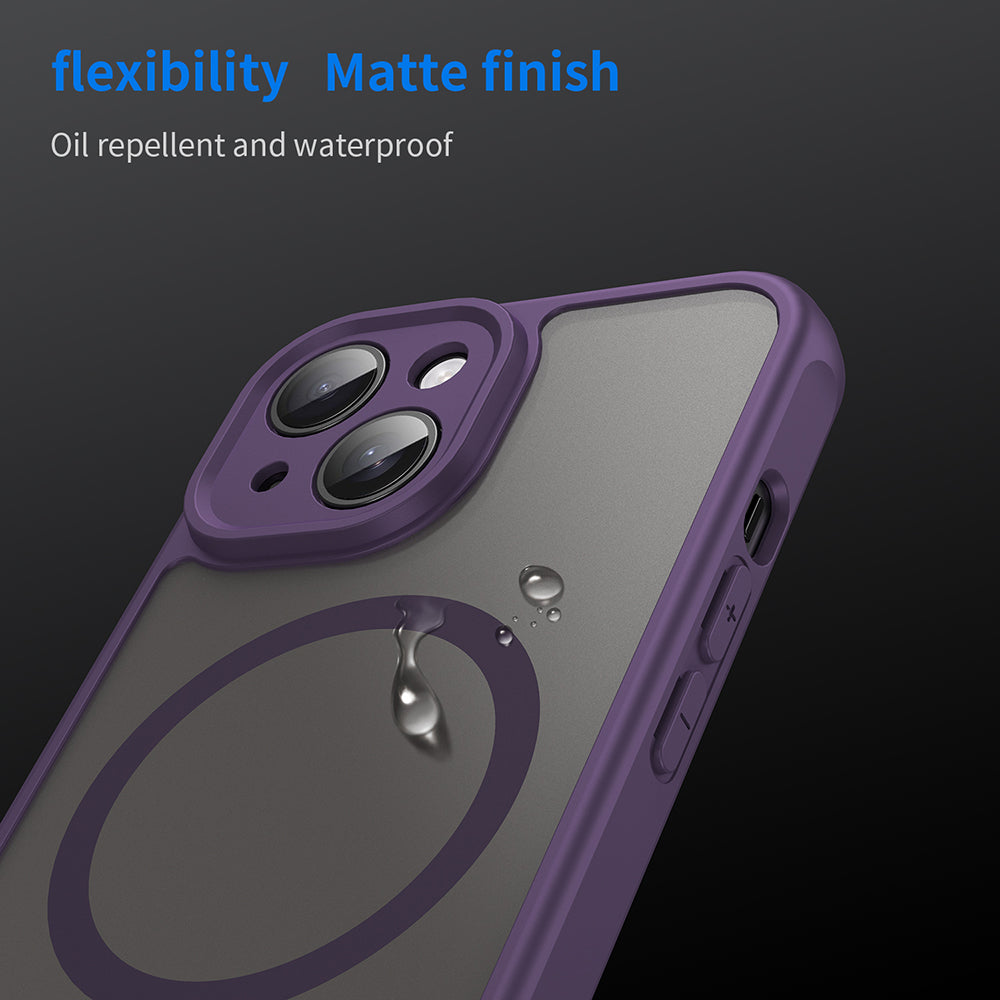 Techsuit - HaloFrost II MagSafe - iPhone 15 - Purple