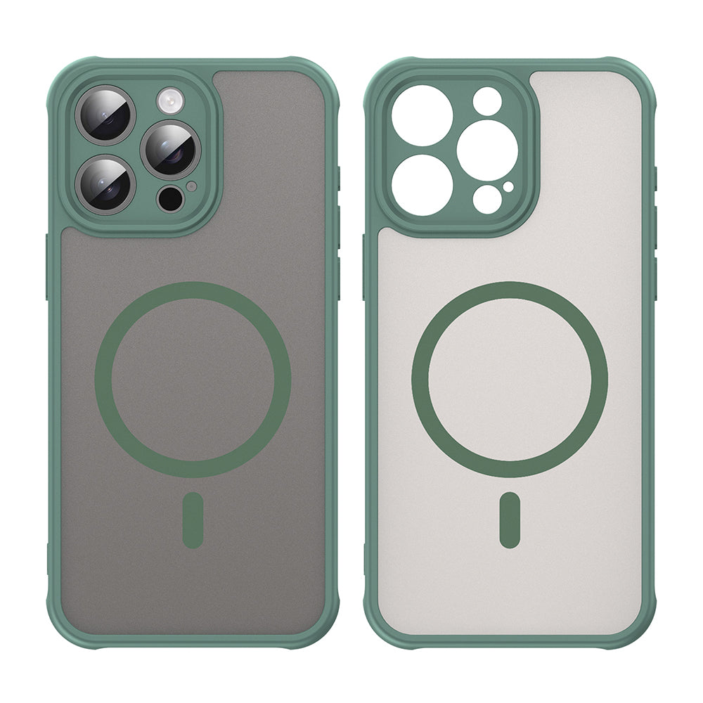 Techsuit - HaloFrost II MagSafe - iPhone 15 Pro - Green