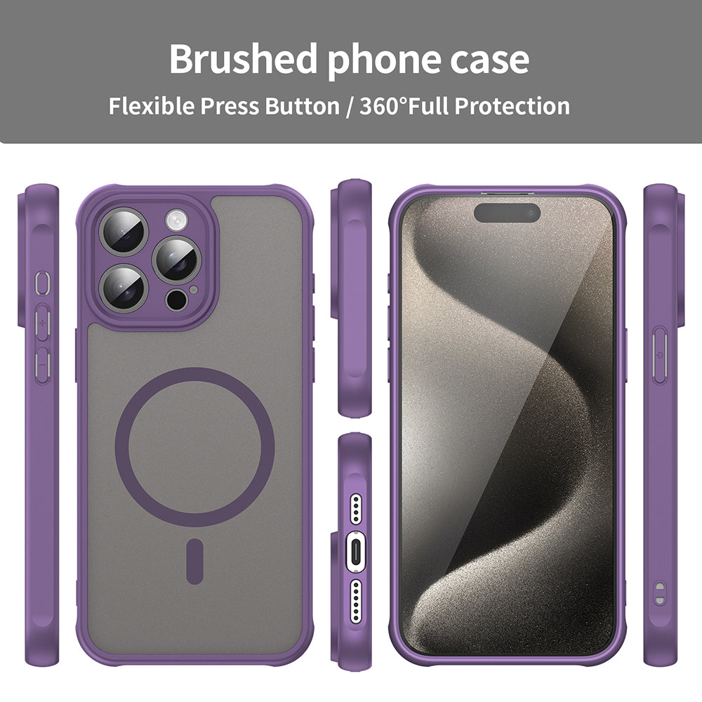 Techsuit - HaloFrost II MagSafe - iPhone 15 Pro Max - Purple