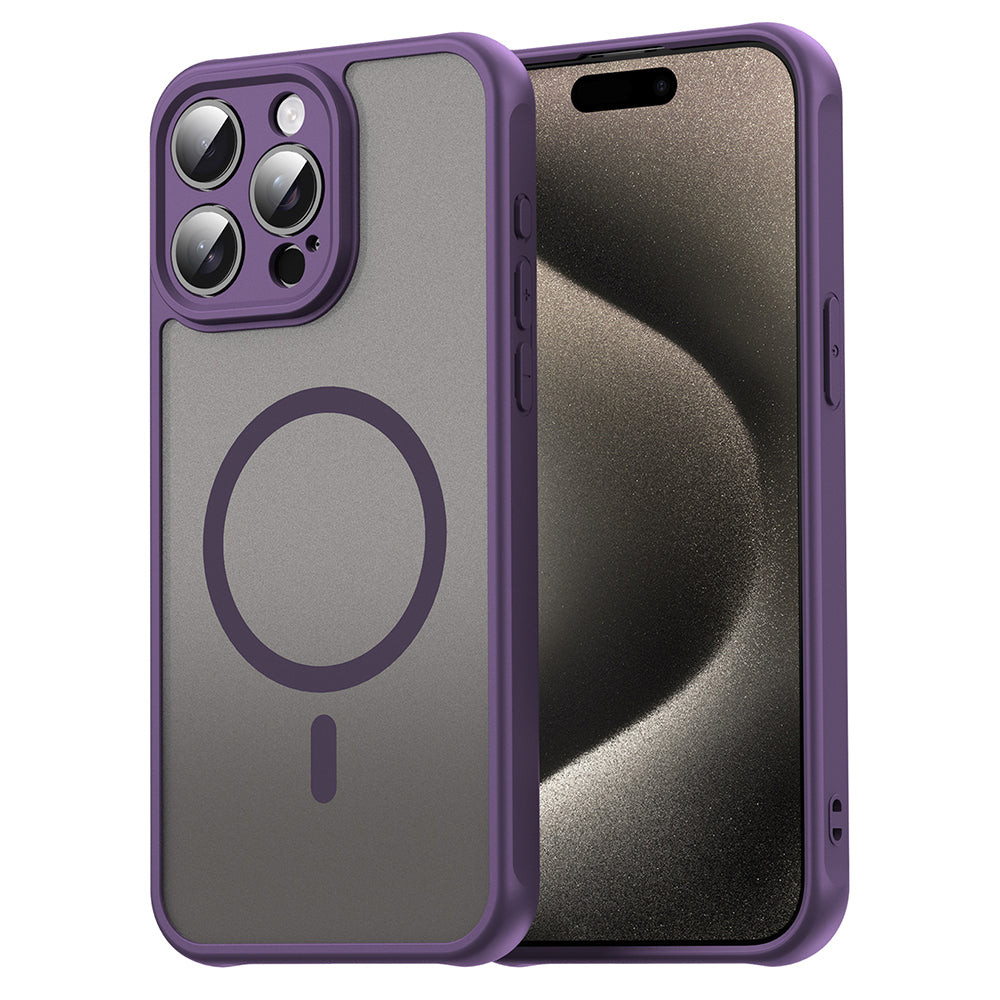 Techsuit - HaloFrost II MagSafe - iPhone 15 Pro Max - Purple