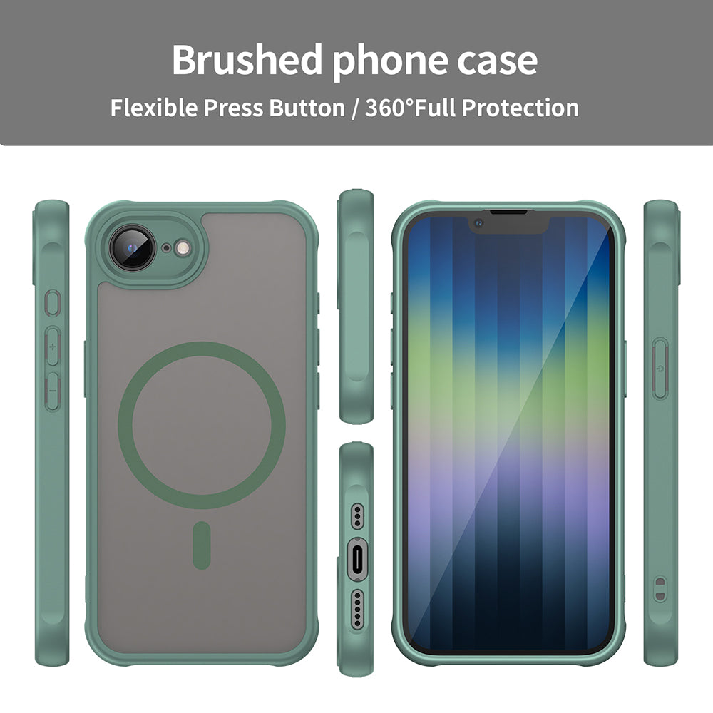 Techsuit - HaloFrost II MagSafe - iPhone 16e / iPhone 17e - Green