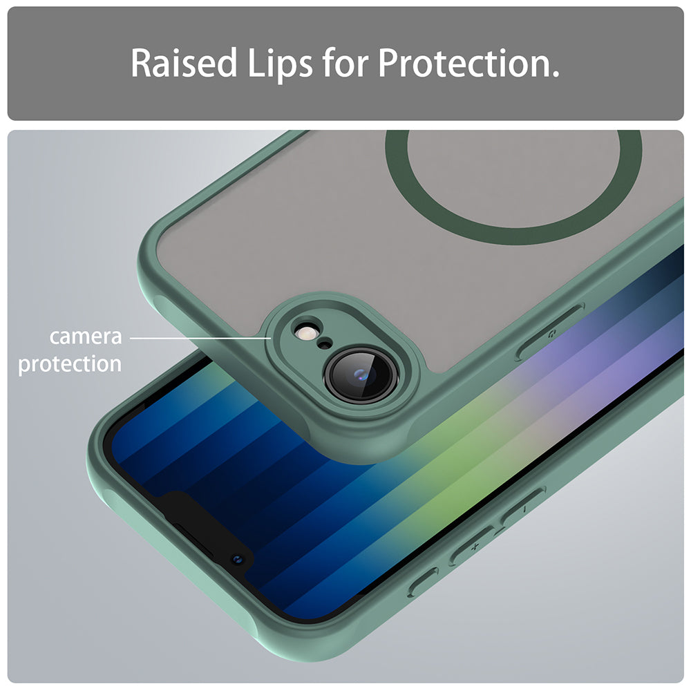 Techsuit - HaloFrost II MagSafe - iPhone 16e / iPhone 17e - Green