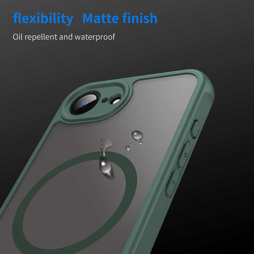 Techsuit - HaloFrost II MagSafe - iPhone 16e / iPhone 17e - Green