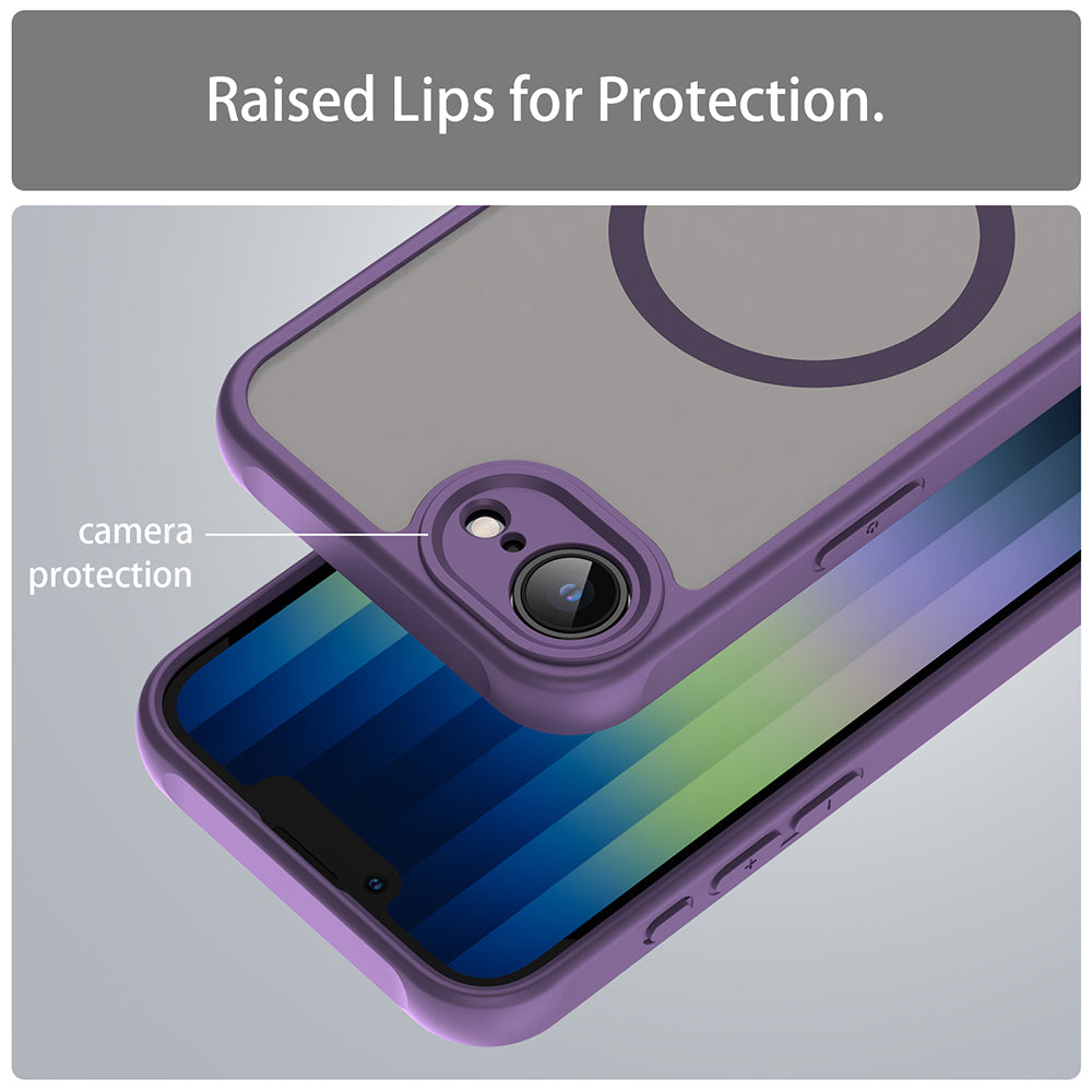 Techsuit - HaloFrost II MagSafe - iPhone 16e / iPhone 17e - Purple