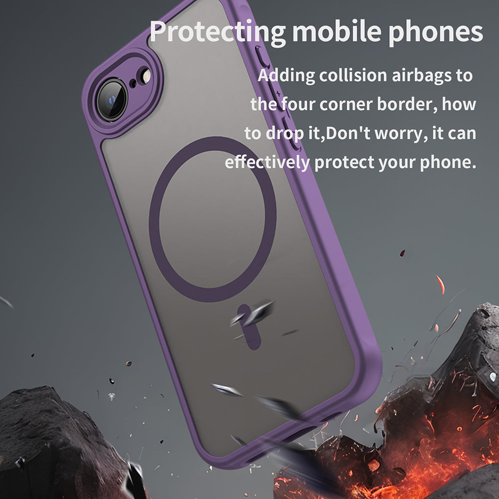 Techsuit - HaloFrost II MagSafe - iPhone 16e / iPhone 17e - Purple
