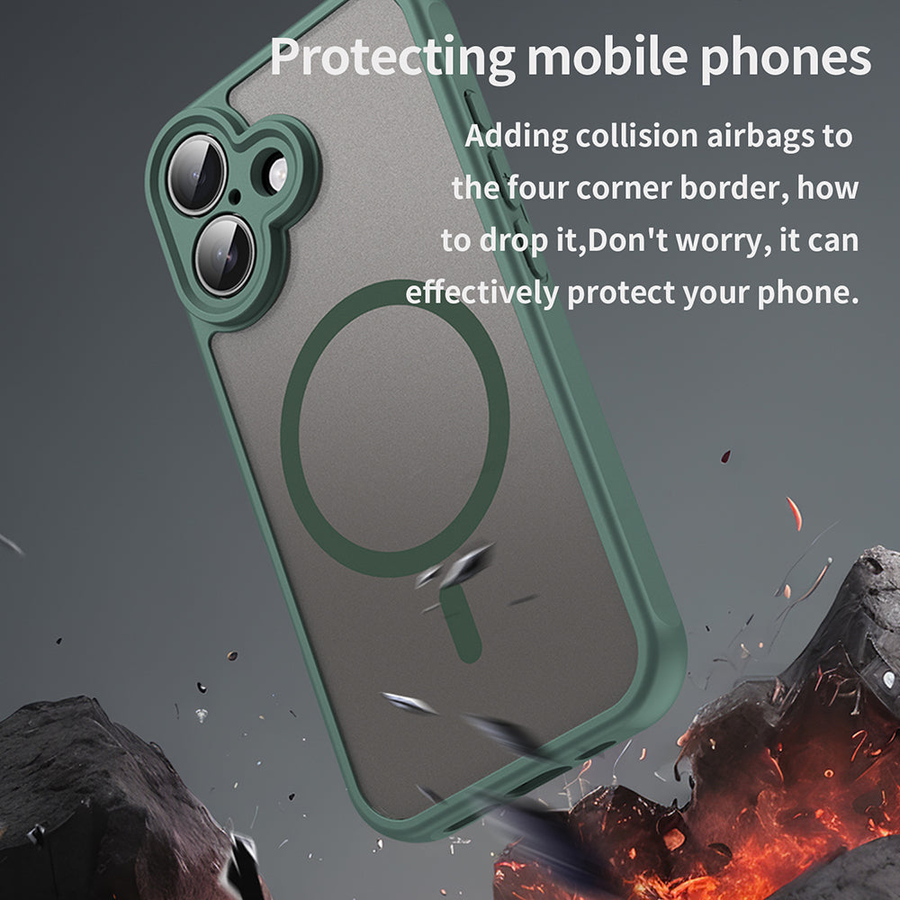 Techsuit - HaloFrost II MagSafe - iPhone 16 - Green