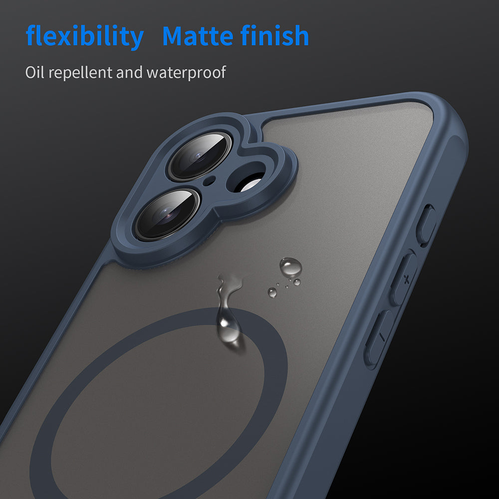 Techsuit - HaloFrost II MagSafe - iPhone 16 - Navy Blue