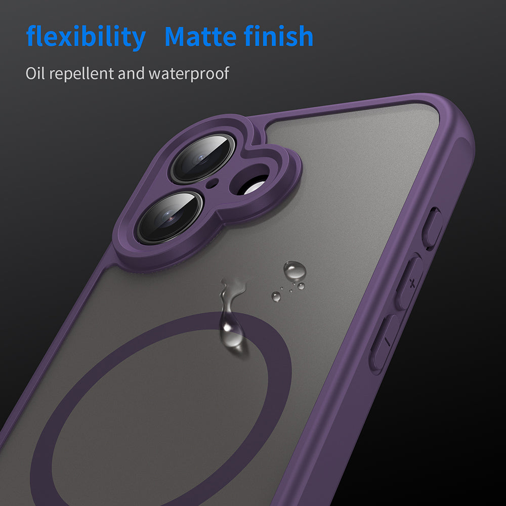 Techsuit - HaloFrost II MagSafe - iPhone 16 - Purple