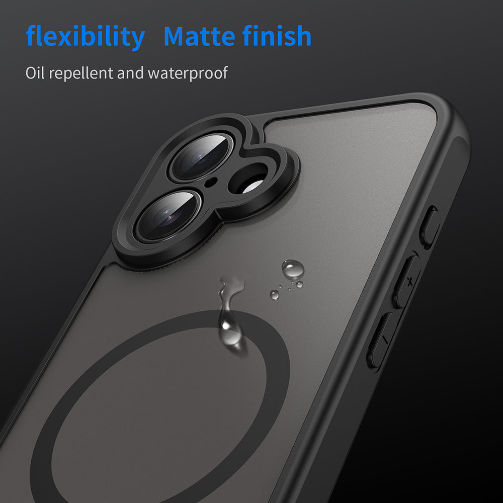 TechSuit Husa de protectie Techsuit HaloFrost II MagSafe compatibil cu iPhone 16 Plus, Negru – imagine 6