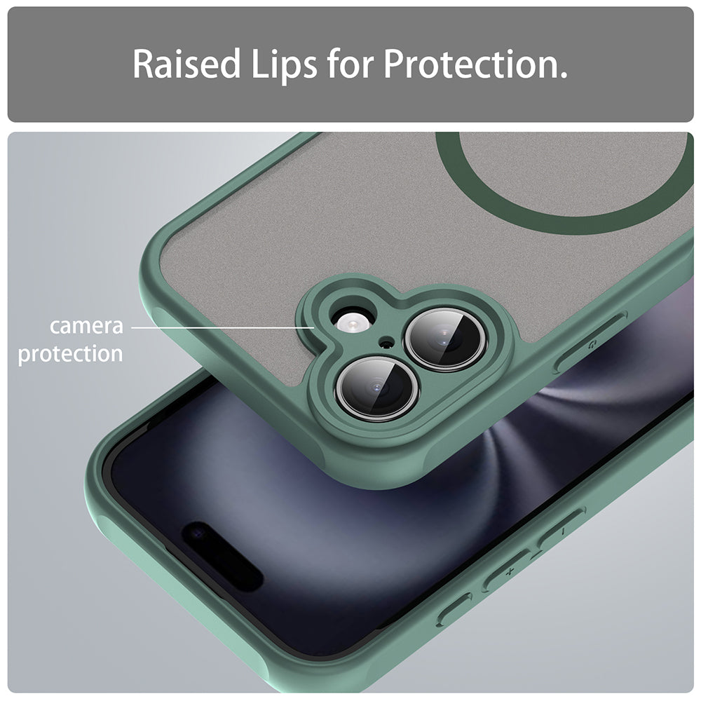 Techsuit - HaloFrost II MagSafe - iPhone 16 Plus - Green