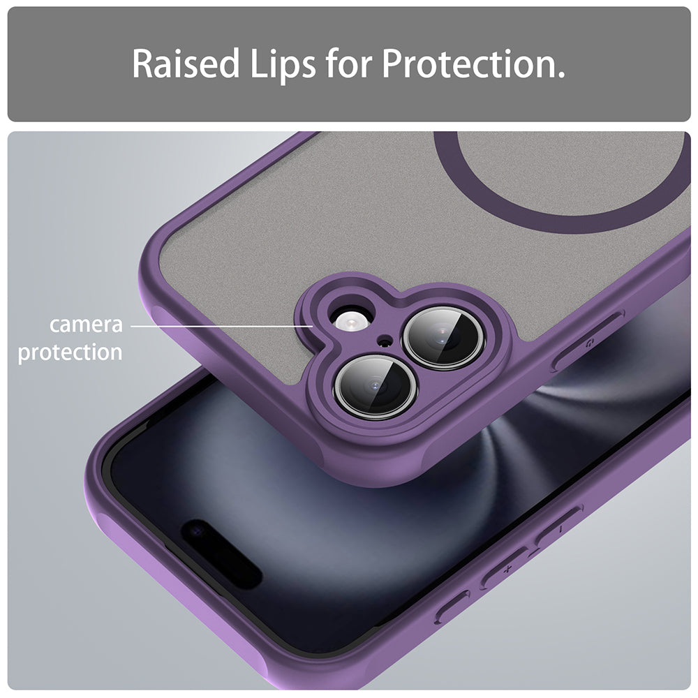 Techsuit - HaloFrost II MagSafe - iPhone 16 Plus - Purple
