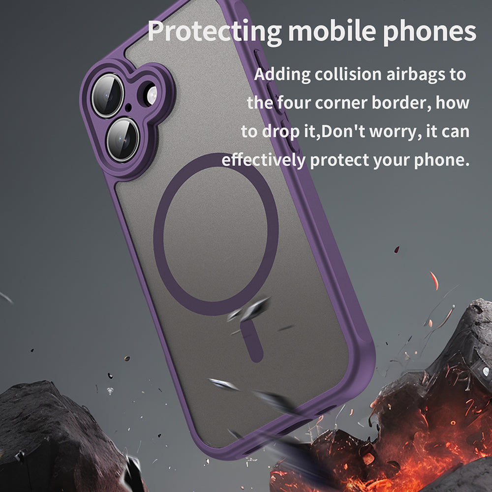 Techsuit - HaloFrost II MagSafe - iPhone 16 Plus - Purple