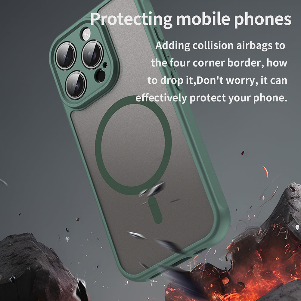 Techsuit - HaloFrost II MagSafe - iPhone 16 Pro - Green