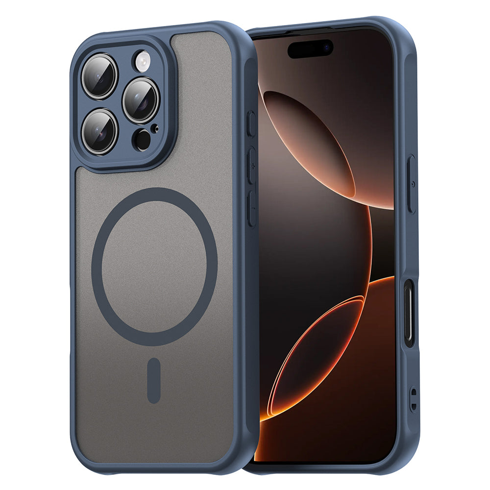 Techsuit - HaloFrost II MagSafe - iPhone 16 Pro - Navy Blue
