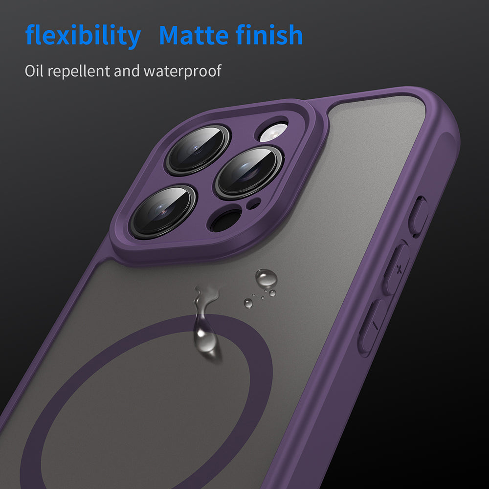 Techsuit - HaloFrost II MagSafe - iPhone 16 Pro - Purple