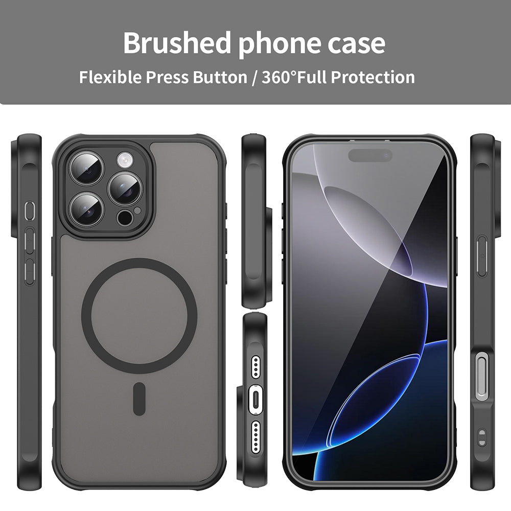 Techsuit - HaloFrost II MagSafe - iPhone 16 Pro Max - Black