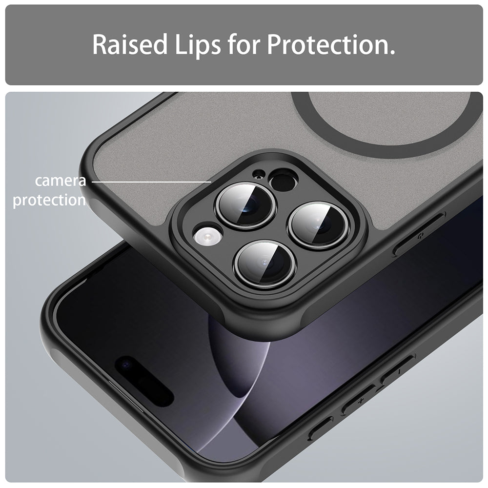 Techsuit - HaloFrost II MagSafe - iPhone 16 Pro Max - Black
