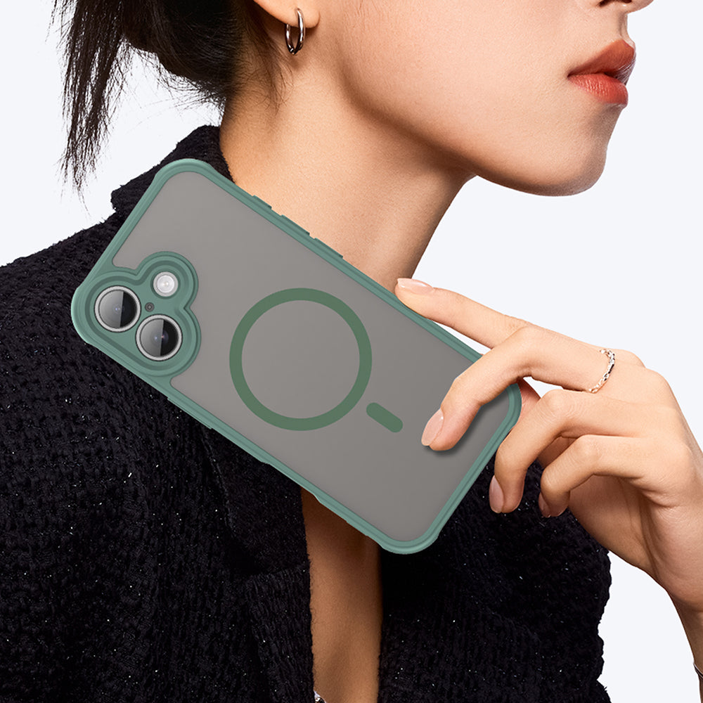 Techsuit - HaloFrost II MagSafe - iPhone 17 - Green