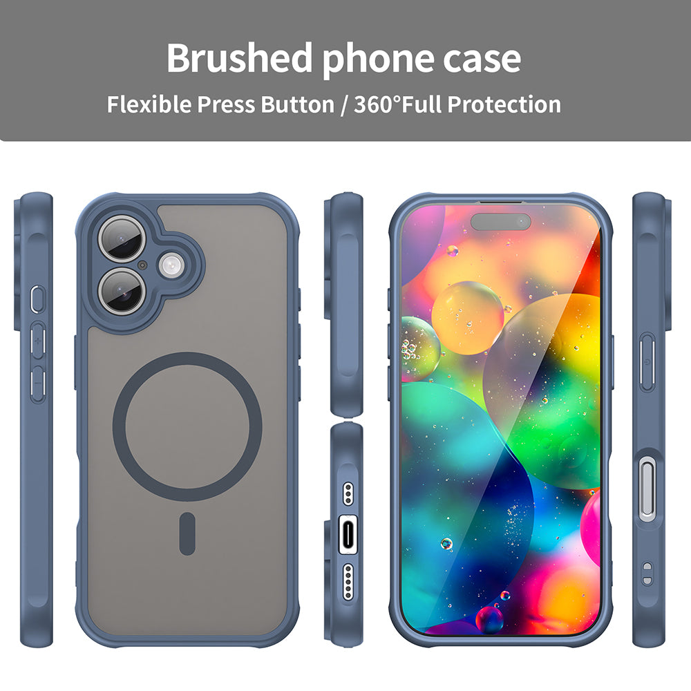 Techsuit - HaloFrost II MagSafe - iPhone 17 - Navy Blue