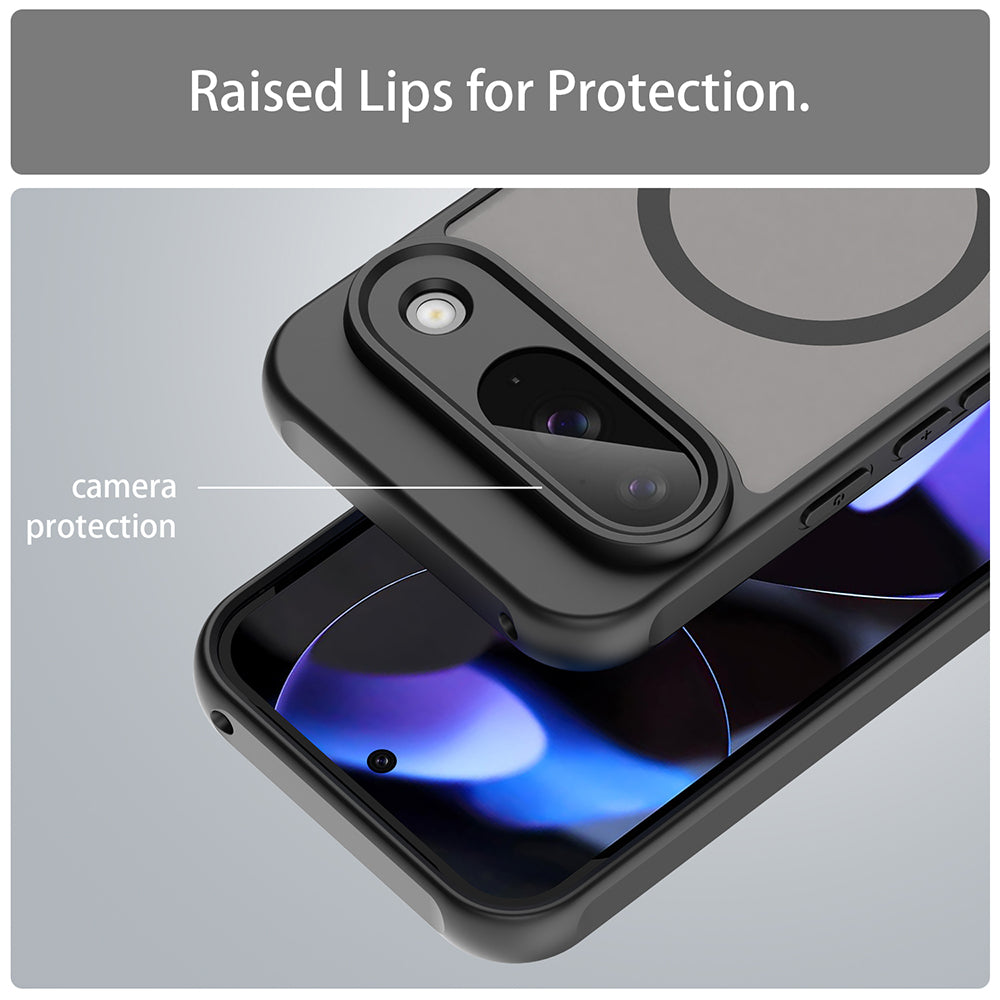 TechSuit Husa de protectie Techsuit HaloFrost II MagSafe compatibil cu Google Pixel 9, Negru – imagine 5