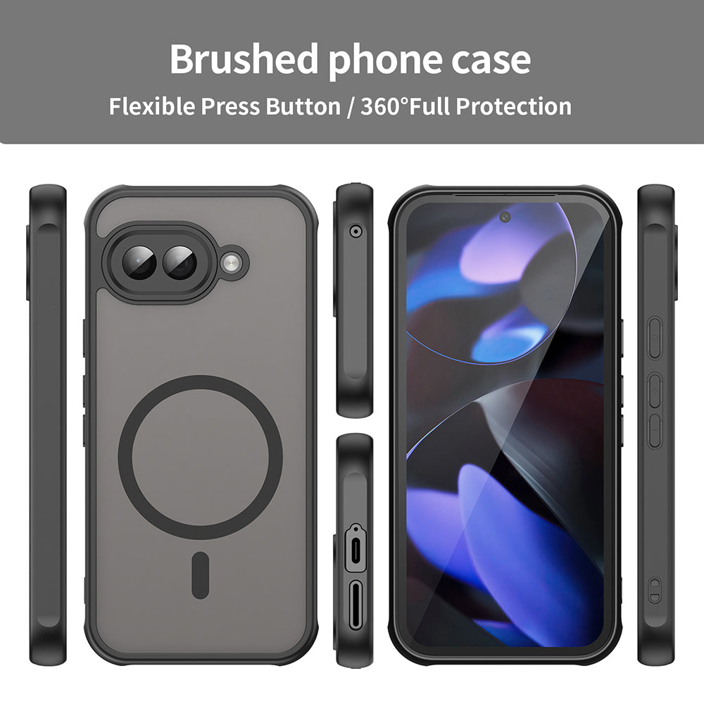 Techsuit - HaloFrost II MagSafe - Google Pixel 9a - Black