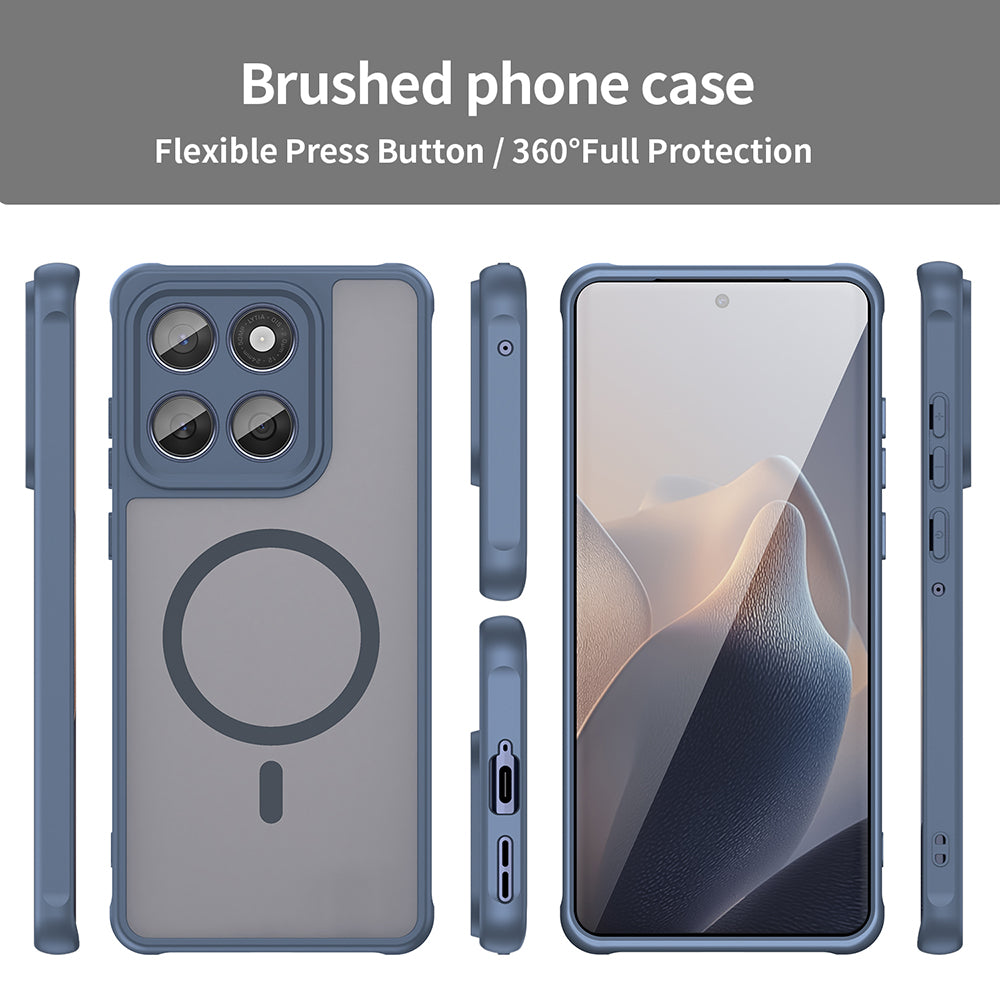 Techsuit - HaloFrost II MagSafe - Motorola Edge 60 / 60 Fusion - Navy Blue