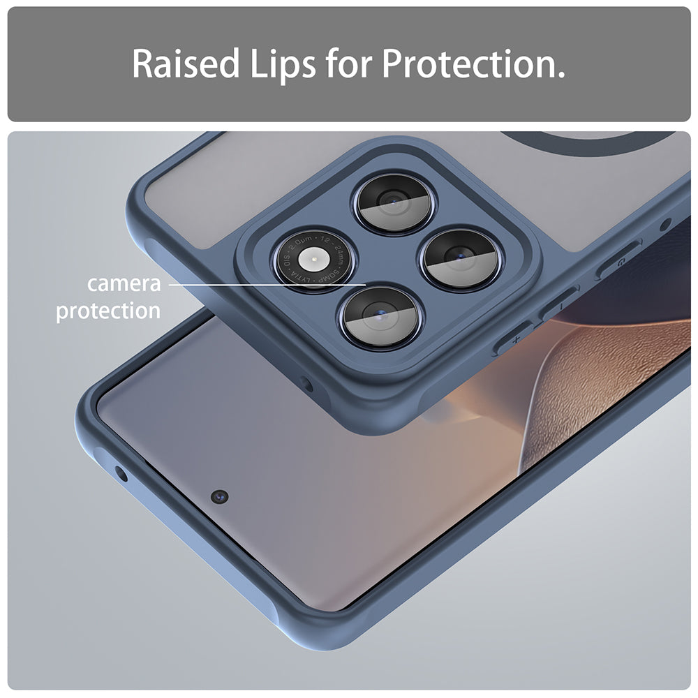 Techsuit - HaloFrost II MagSafe - Motorola Edge 60 / 60 Fusion - Navy Blue