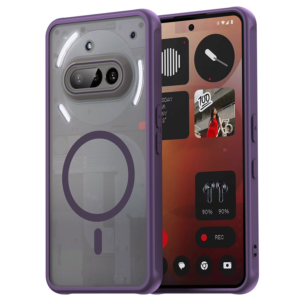 Techsuit - HaloFrost II MagSafe - Nothing Phone (3a) - Purple