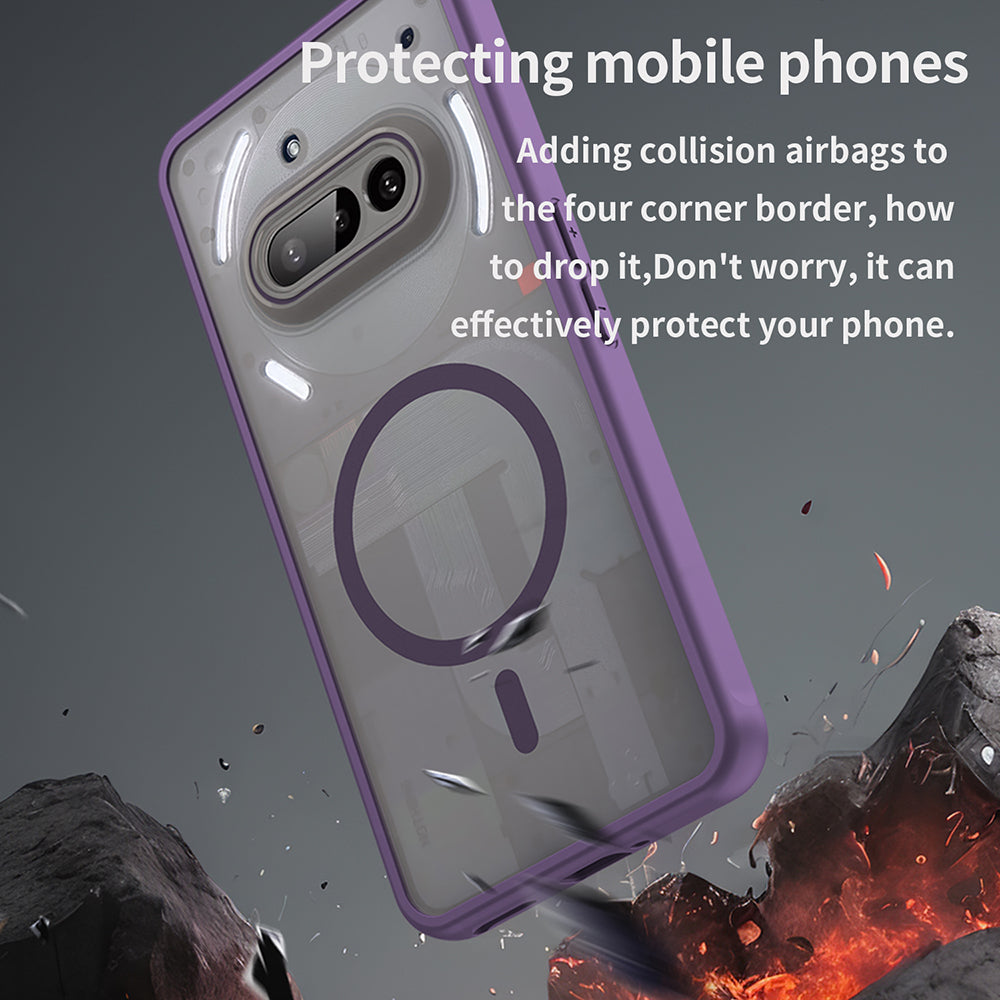Techsuit - HaloFrost II MagSafe - Nothing Phone (3a) - Purple