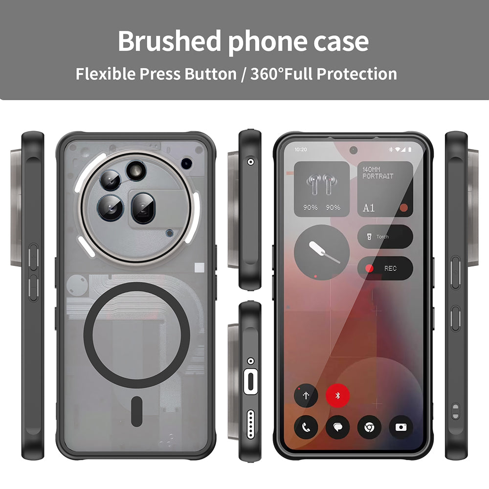Techsuit - HaloFrost II MagSafe - Nothing Phone (3a) Pro - Black