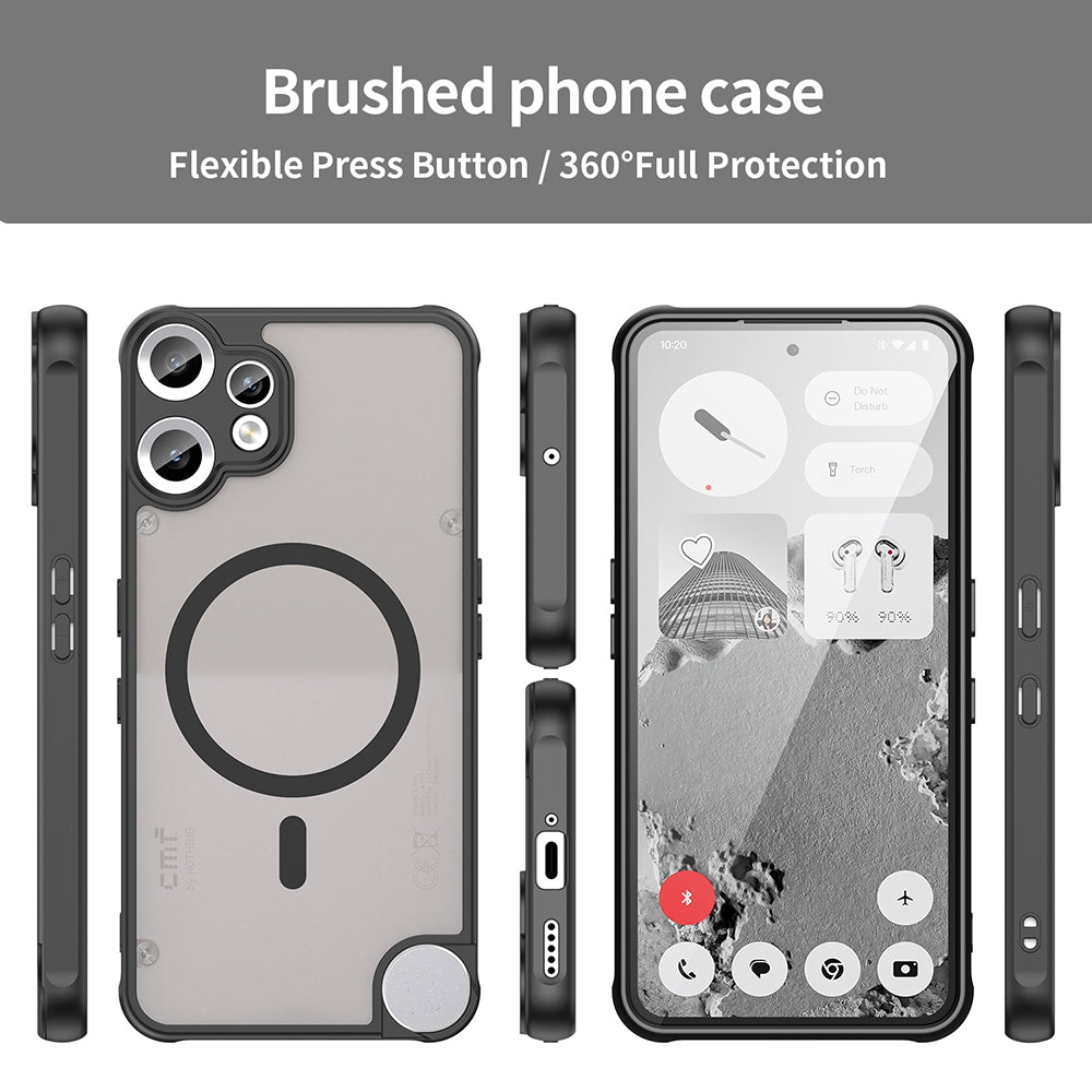 Techsuit - HaloFrost II MagSafe - Nothing CMF Phone 2 Pro - Black