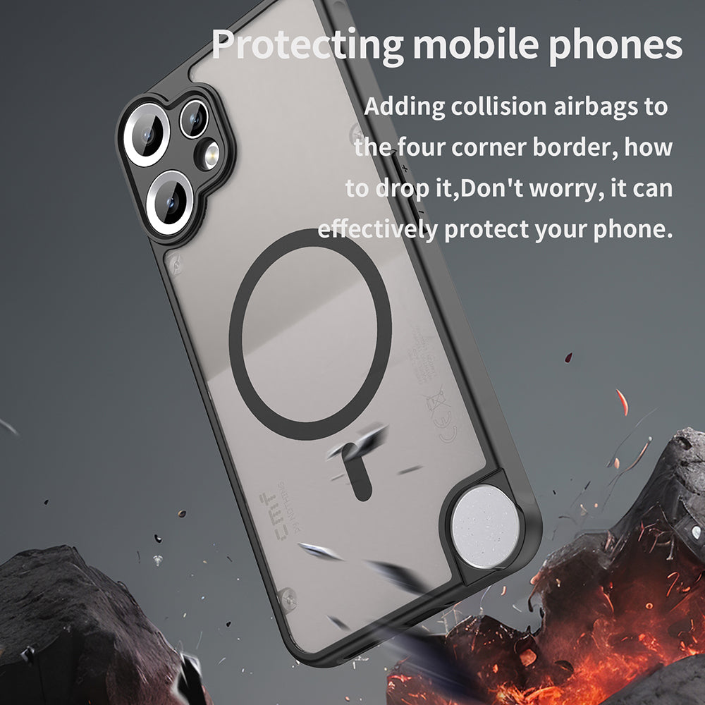 Techsuit - HaloFrost II MagSafe - Nothing CMF Phone 2 Pro - Black