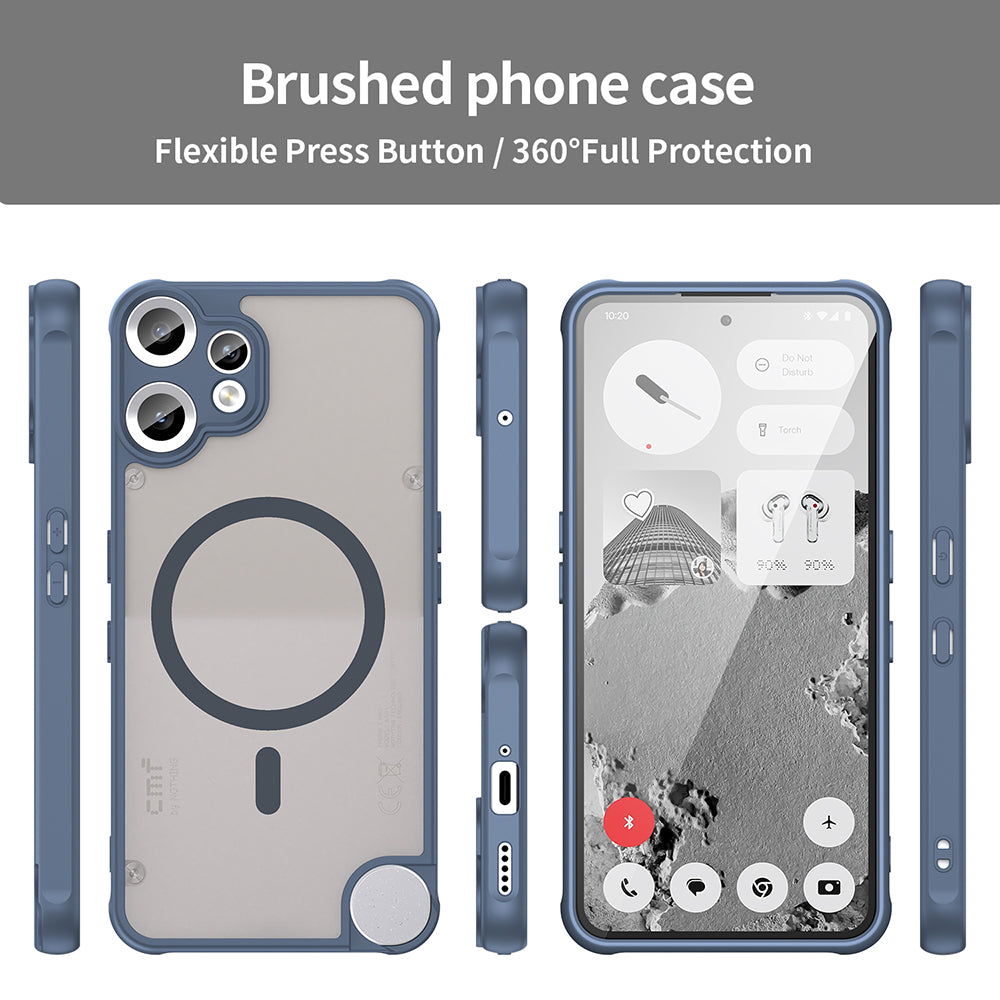 Techsuit - HaloFrost II MagSafe - Nothing CMF Phone 2 Pro - Navy Blue
