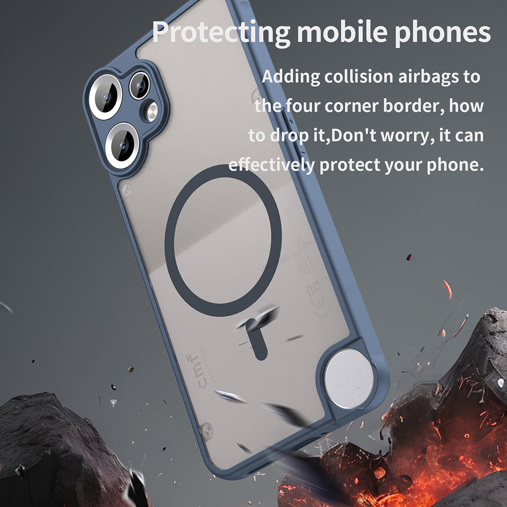 Techsuit - HaloFrost II MagSafe - Nothing CMF Phone 2 Pro - Navy Blue