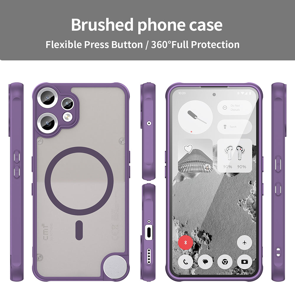 Techsuit - HaloFrost II MagSafe - Nothing CMF Phone 2 Pro - Purple