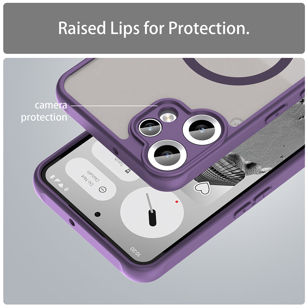 Techsuit - HaloFrost II MagSafe - Nothing CMF Phone 2 Pro - Purple
