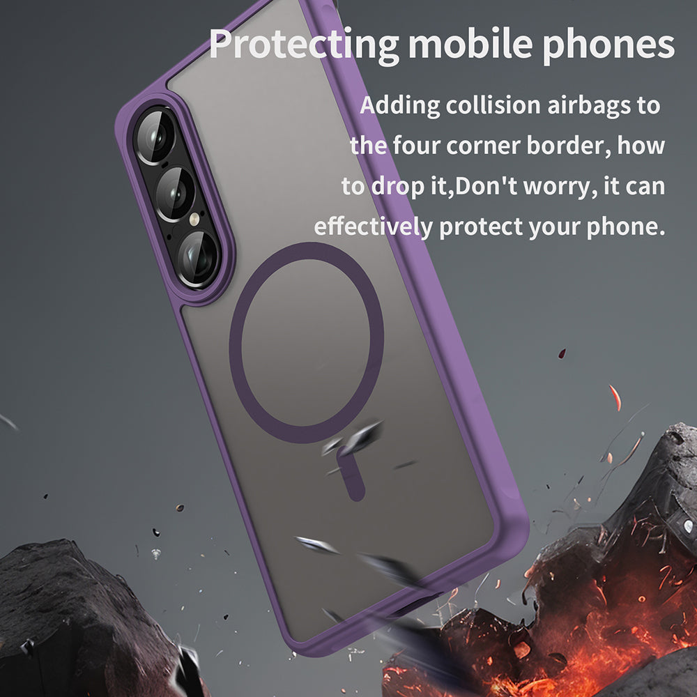 Techsuit - HaloFrost II MagSafe - Sony Xperia 1 VII - Purple