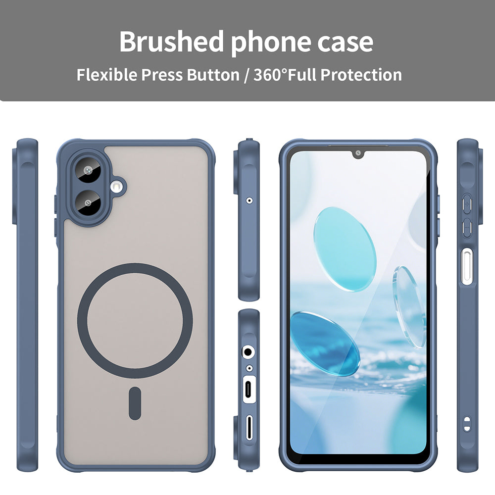 Techsuit - HaloFrost II MagSafe - Samsung Galaxy A07 4G - Navy Blue