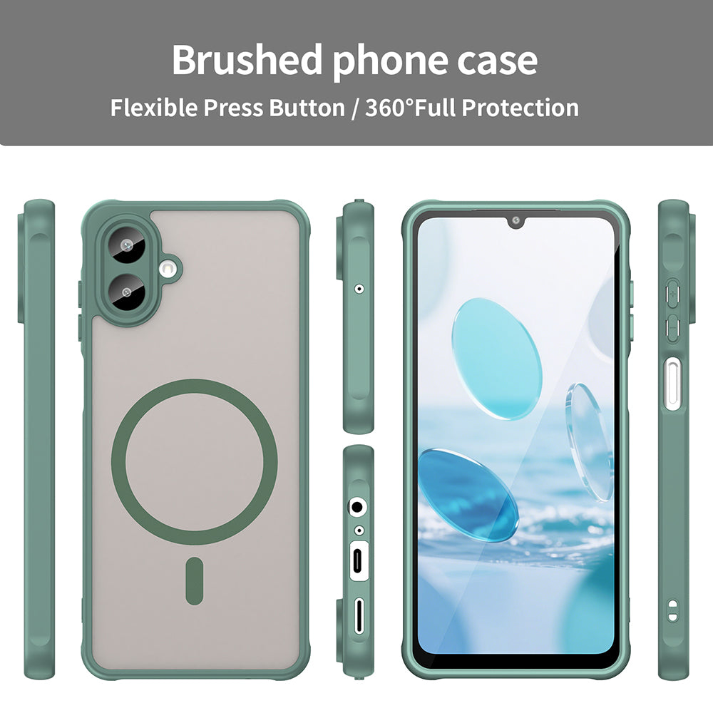 Techsuit - HaloFrost II MagSafe - Samsung Galaxy A07 4G - Green