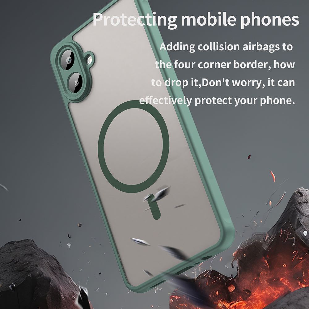 Techsuit - HaloFrost II MagSafe - Samsung Galaxy A07 4G - Green