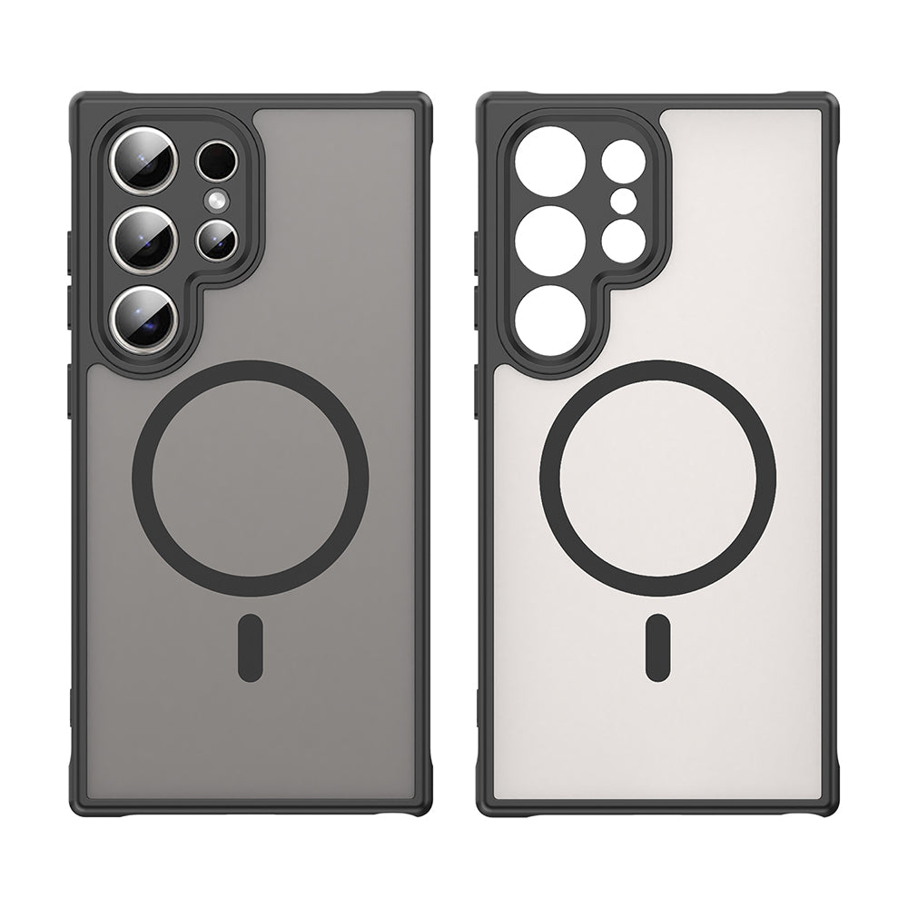 TechSuit Husa de protectie Techsuit HaloFrost II MagSafe compatibil cu Samsung Galaxy S24 Ultra, Negru – imagine 2