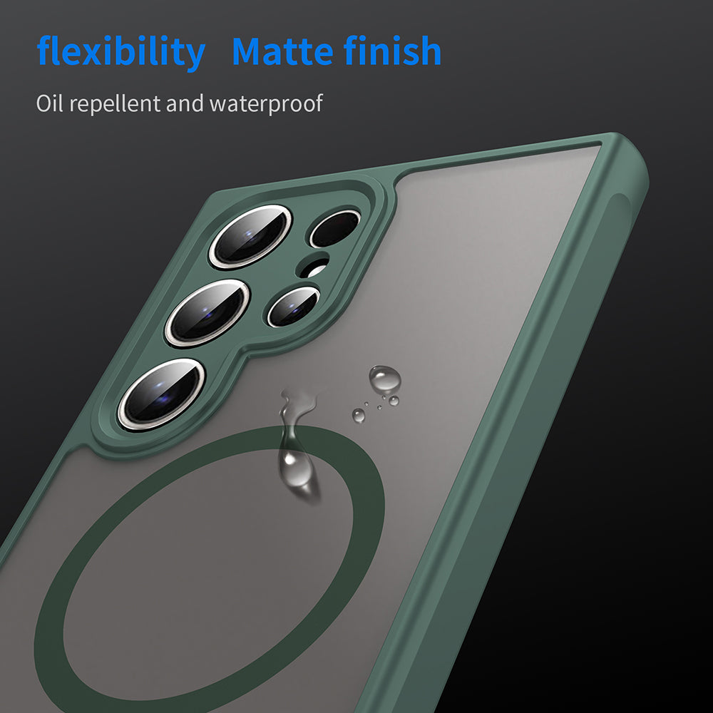 Techsuit - HaloFrost II MagSafe - Samsung Galaxy S24 Ultra - Green