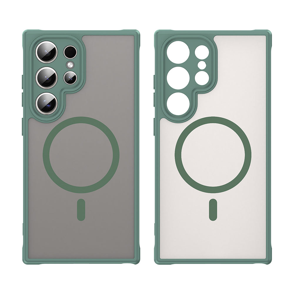 Techsuit - HaloFrost II MagSafe - Samsung Galaxy S24 Ultra - Green